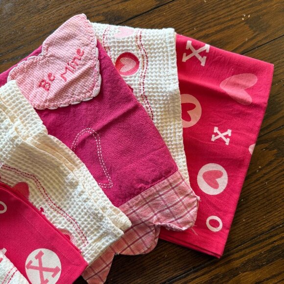 Tag Valentine Kitchen Dish Towels Lot of 6 - Picture 4 of 12